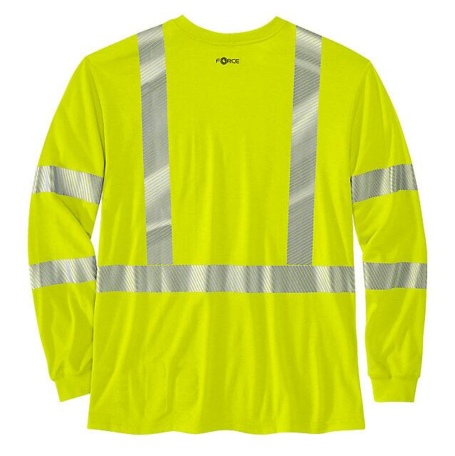 Carhartt FR Hi-Vis Class 3 Pocket T-Shirt in Bright Lime